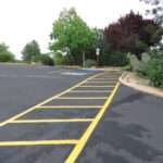 Freshly Paved Building Front View